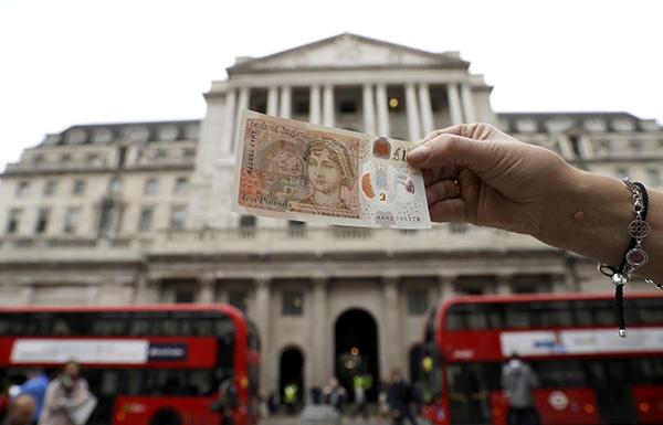 通胀升逾5年新高 英国央行面临加息压力?