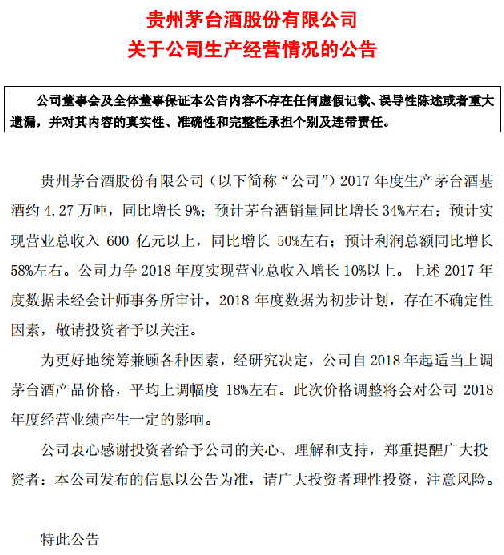 贵州茅台_2018茅台营业收入(2)