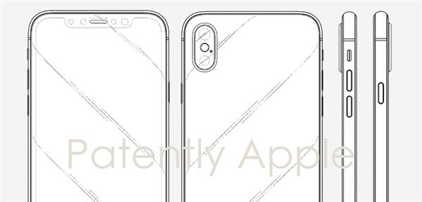 苹果拿下iPhone X设计专利 “刘海屏幕”别轻易抄袭