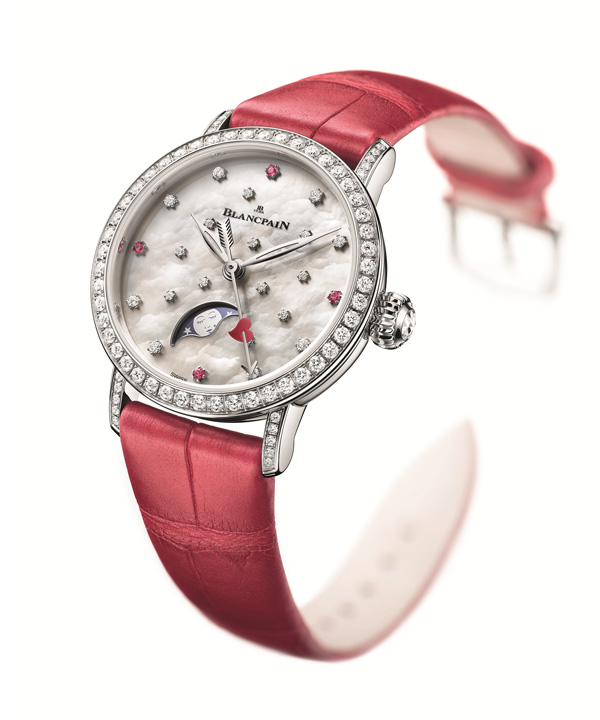 Blancpain(宝珀)推出甜蜜热烈的女士腕表 为迎接2018情人节