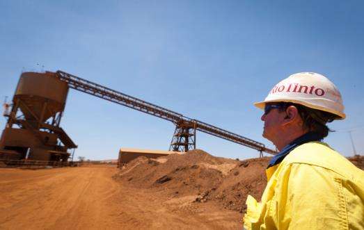 力拓集团表示2018年将增加1000万吨铁矿石出货量