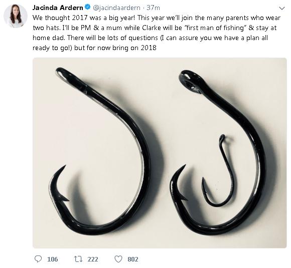 新西兰总理宣布怀孕 今年6月将升级当妈