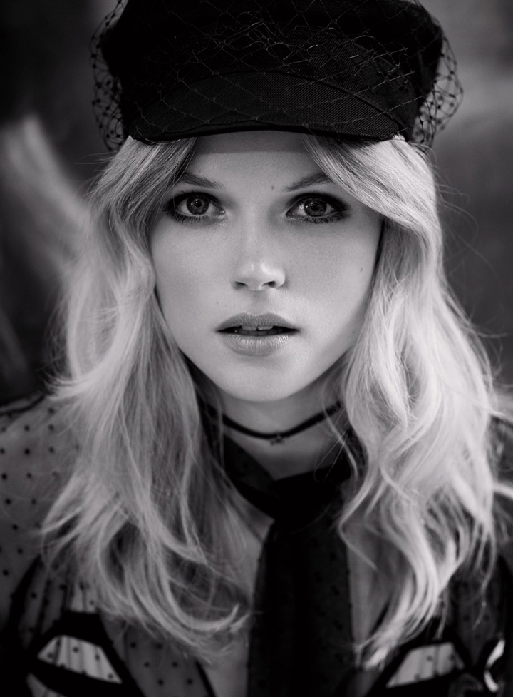 演员 gabriella wilde(加布瑞拉·王尔德)登上《marie claire》杂志