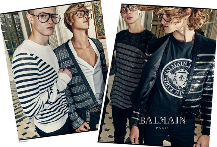 balmain(巴爾曼)釋出2018春夏系列廣告大片-第13頁