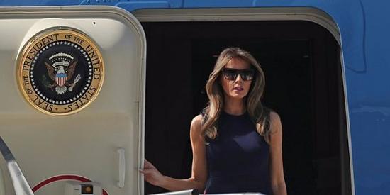 美国第一夫人3月花400万坐飞机