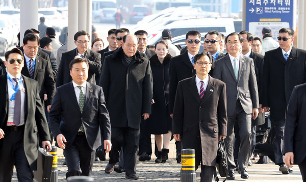 金正恩胞妹抵韩 将对韩进行为期3天的访问