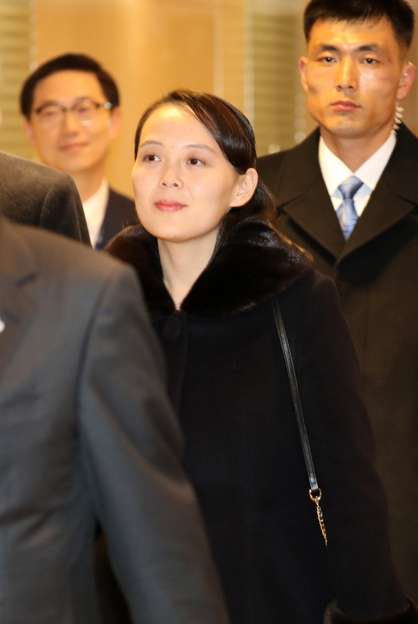 金正恩胞妹抵韩 将对韩进行为期3天的访问