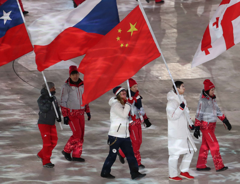 平昌冬奥会闭幕 2022北京欢迎你