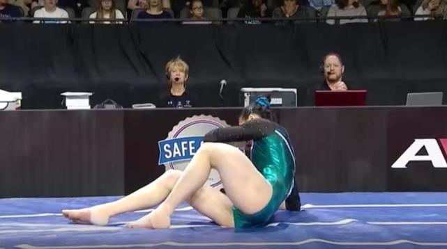 中国体操选手落地瞬间骨折 被送往医院已接受手术