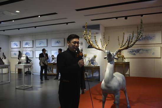 “西方艺术名家与中国新锐艺术家交流展”在北京拉开帷幕
