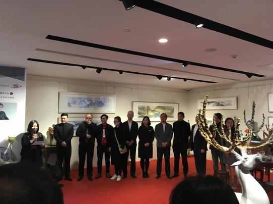 “西方艺术名家与中国新锐艺术家交流展”在北京拉开帷幕