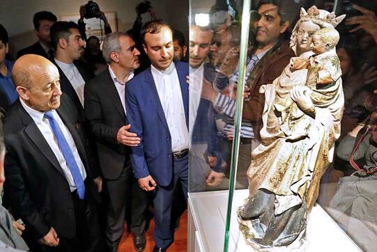 巴黎卢浮宫首次在伊朗举办全新展览