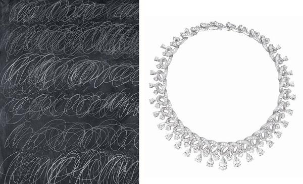 格拉芙Cy Twombly高级珠宝系列 钻石镶嵌工艺复杂