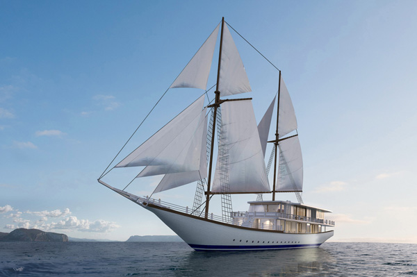 亚洲顶级酒店阿雅娜打造Phinisi巨型度假帆船