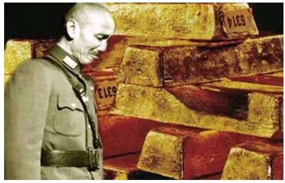 历史揭秘：蒋介石逃往台湾时，劫走大陆多少黄金白银？