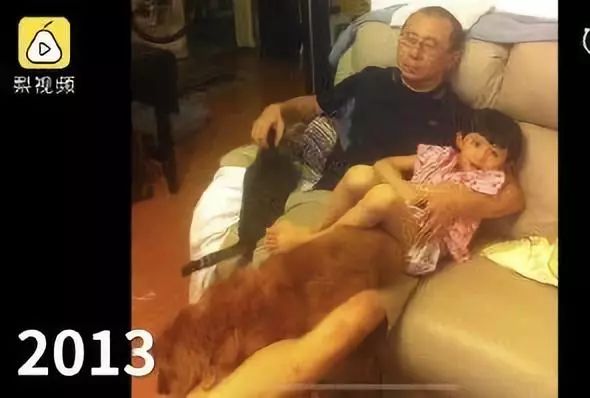 父亲晒和女儿10年照 时间都去哪儿了呢