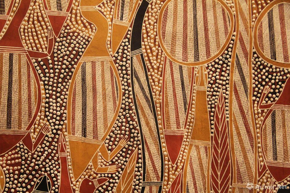 澳大利亚古老树皮画首度亮相国家博物馆