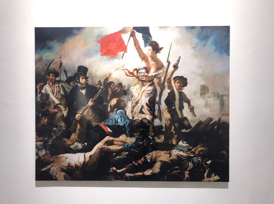 自由引导人民 2013,照片,150x120cm