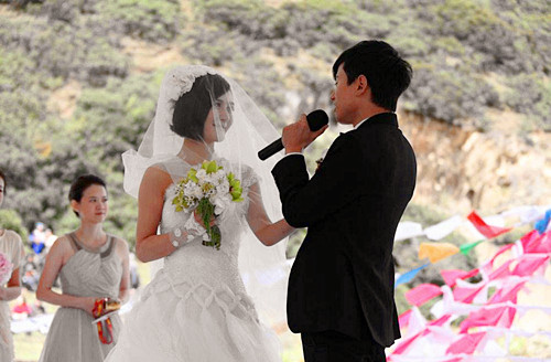 张杰谢娜婚纱照全套_张杰发文宣布谢娜诞下双胞胎女儿张杰谢娜全部婚纱照最新消息(2)