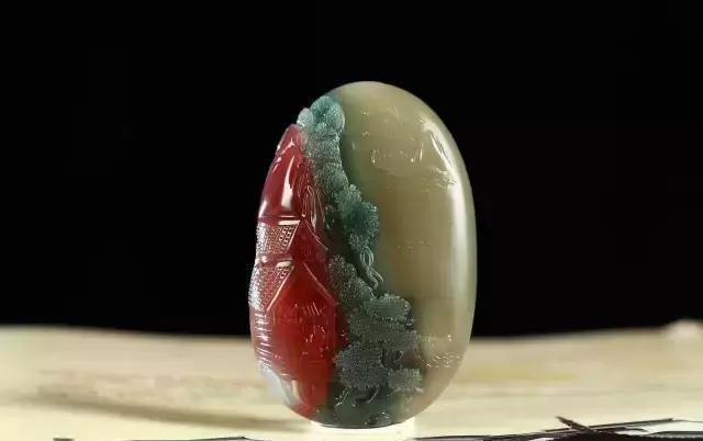 紫绿玛瑙古称“紫玉” 色浓而不酱艳而不妖