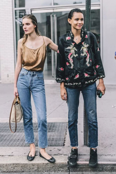 秋季服装流行趋势示范 4款牛仔裤让你轻松闪耀街头