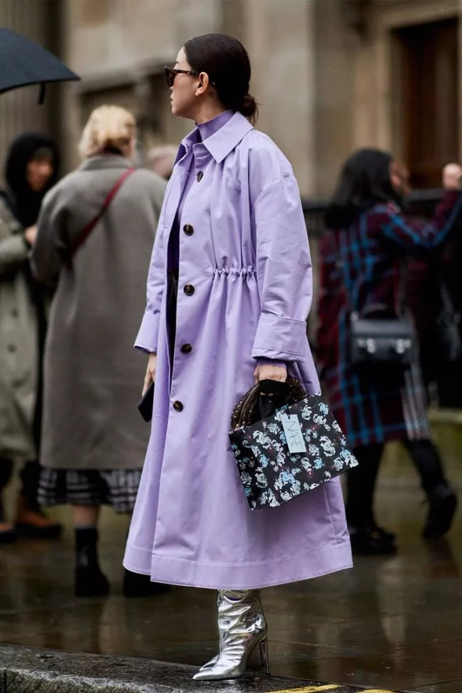 欧美服装流行趋势示范 紫色其实很好驾驭