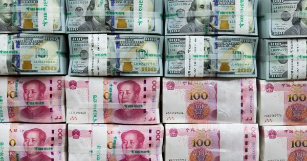 中国6月末全口径外债余额为18,705亿美元