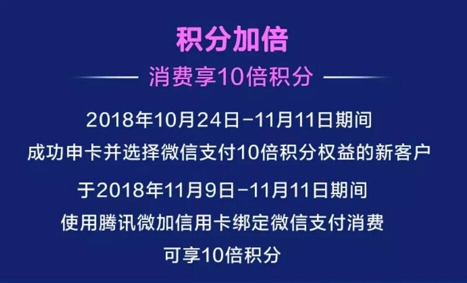 工行专享提额、招行客服提额、腾讯微加信用卡10倍积分~