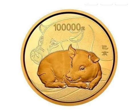 猪年金银纪念币最大面额10万元 实际售价可能不低于450万元