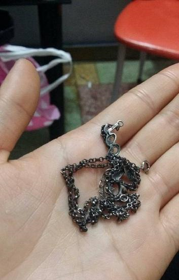 银饰变黑说明身体状况不健康有没有科学依据?