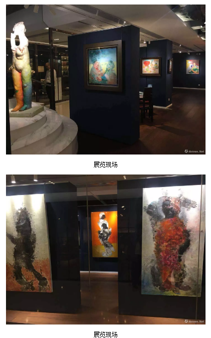 “游吟—傅庆豊后表现绘画作品展”在香港魏画廊开展