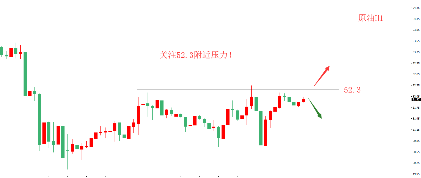 11.28王鹏点金:黄金反弹空 原油关注52.3压力位!