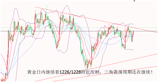 12.3山海杨阳:黄金1226/27反弹空! 原油本月有强势!