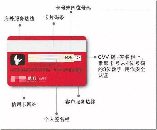 信用卡卡面上的小知识 你知道多少?