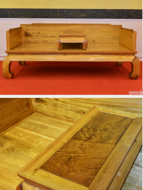 “小叶桢楠三围独板罗汉床”红木家具的价格