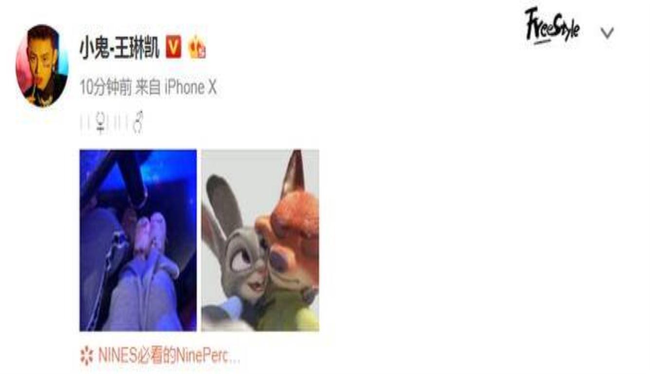 小鬼王琳凯疑似公布恋情 就是这张照片!