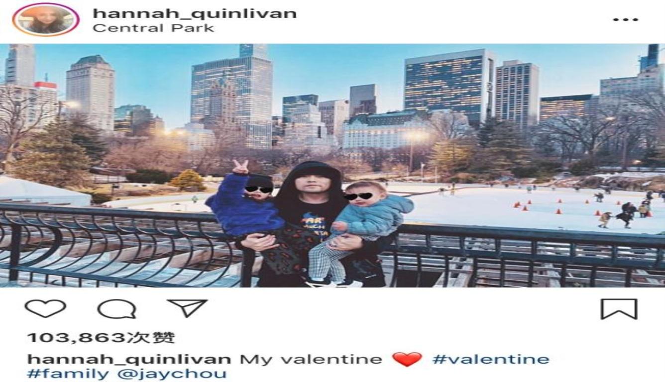 周杰伦晒儿子女儿正面照 这是什么神仙人生!