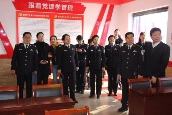 河南省公安厅到访大桥石化郑州红色家园开展红色教育活动