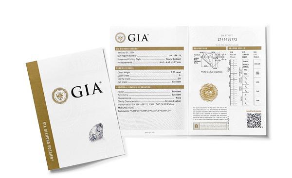  GIA钻石证书怎么看
