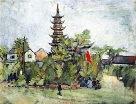 中国第一代女油画家唐蕴玉 为民国画坛展现了一道亮丽的风景线