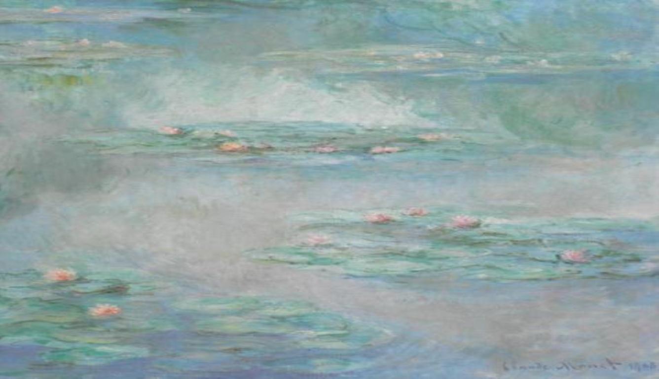 莫奈睡莲将拍卖 该画是将拍价亿近60年来的首次现身