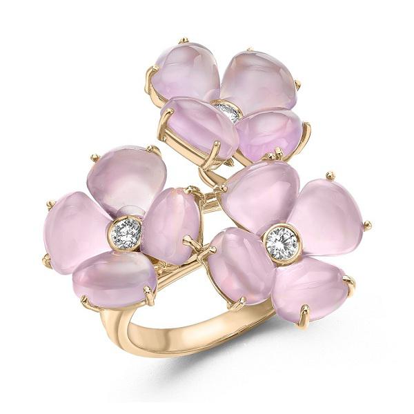 英国珠宝品牌 George Pragnell新品：Wildflower珠宝系列