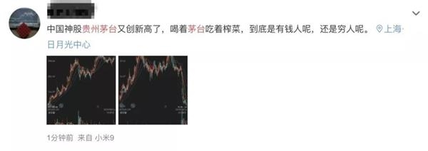 股王贵州茅台股价再创新高 外资或是买入茅台的主力
