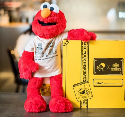 跨界大师喜茶又搞事了!联名芝麻街推出开学礼盒