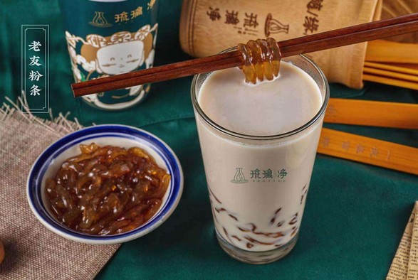 奶茶里加粉条?琉璃净靠什么杀出红海?