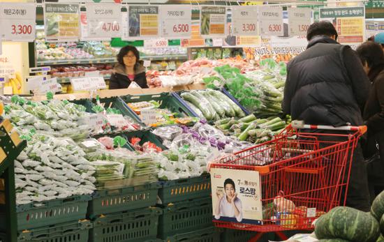 韩国首尔食品价格指数为105.01 位居亚洲第一