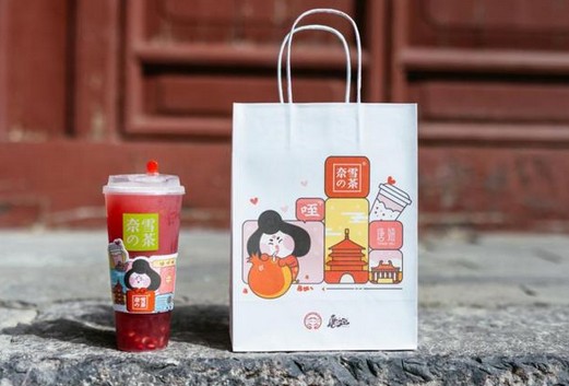 奈雪的茶与超级IP唐妞一起“出道”了!