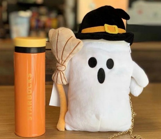 血色星冰乐、橘色猫爪杯 星巴克带着万圣节周边来了!