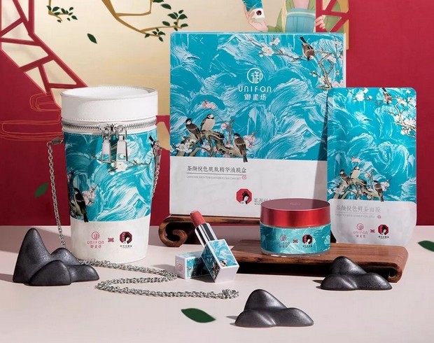 美爆了!御泥坊联名茶颜悦色 推出美肤系列产品