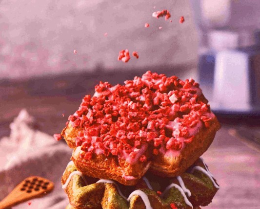 CoCo都可开卖松饼 “疯狂草莓”值得打卡!